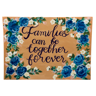 Egyedi otthoni dekorációs tábla (nagy méret)